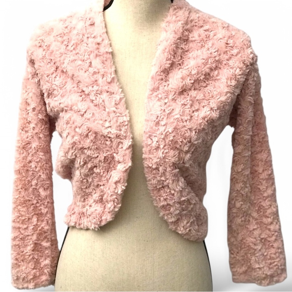 Self Esteem Pink Textured Jacket